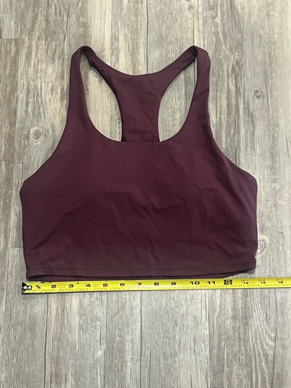 Paragon maroon sports bra- size Medium